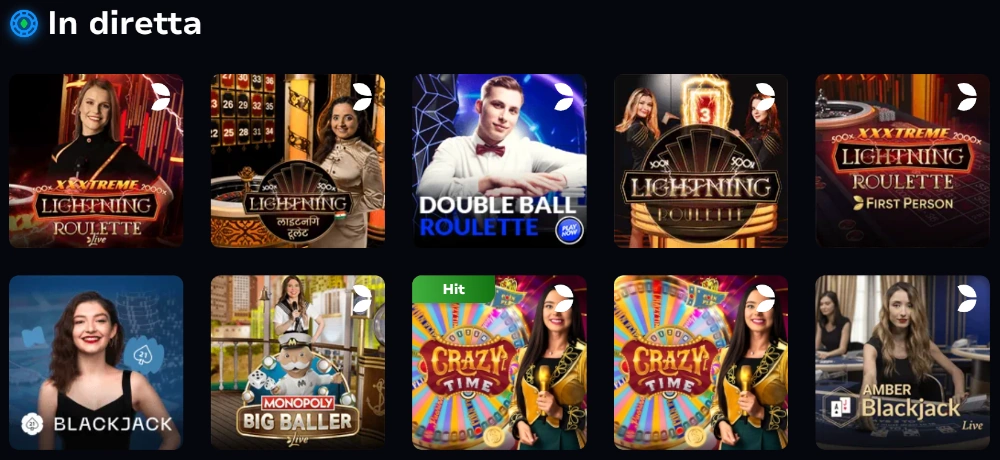 Casino live su 7Bit Casino Casino live su 7Bit Casino
