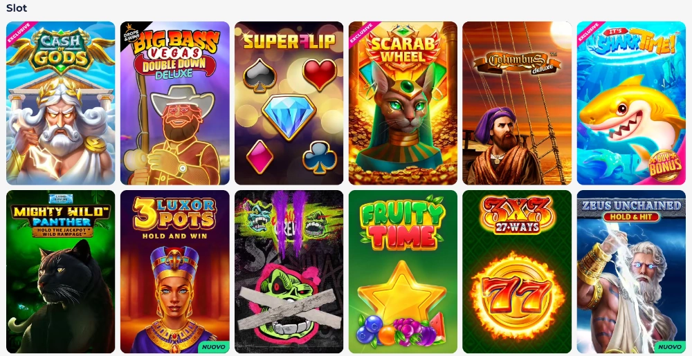 {35} Slot machine disponibili su GreatWin Casino.