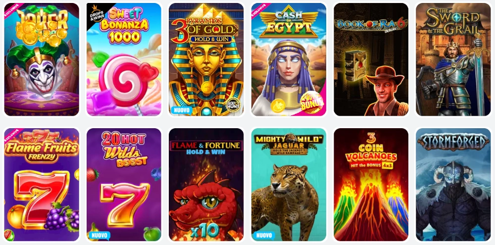 {76} Slot machine disponibili su Oh My Spins Casino
