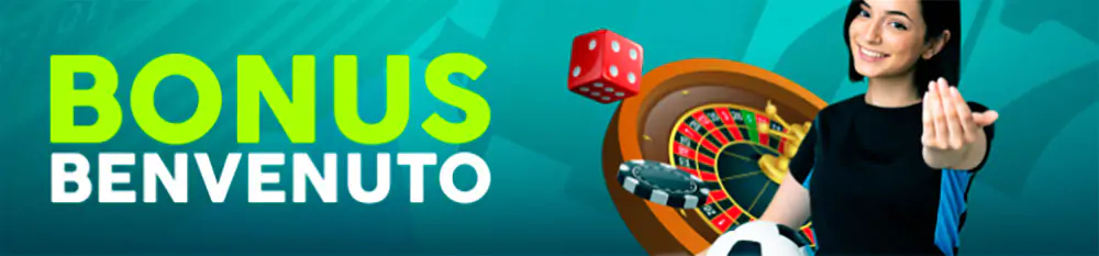 Betitaly Casino bonus di benvenuto Bonus di benvenuto al Casinò Betitaly.