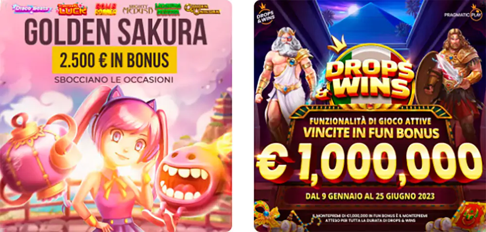 Bonus al Casinò Betitaly Betitaly Casino bonuses