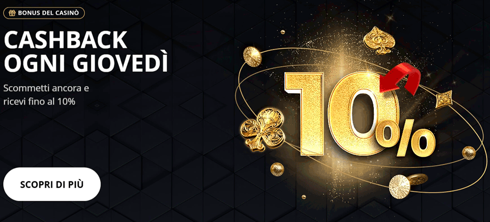 Cashback settimanale Lex casino - vantaggi e condizioni per i giocatori Cashback settimanale Lex casino - recupera parte delle tue perdite
