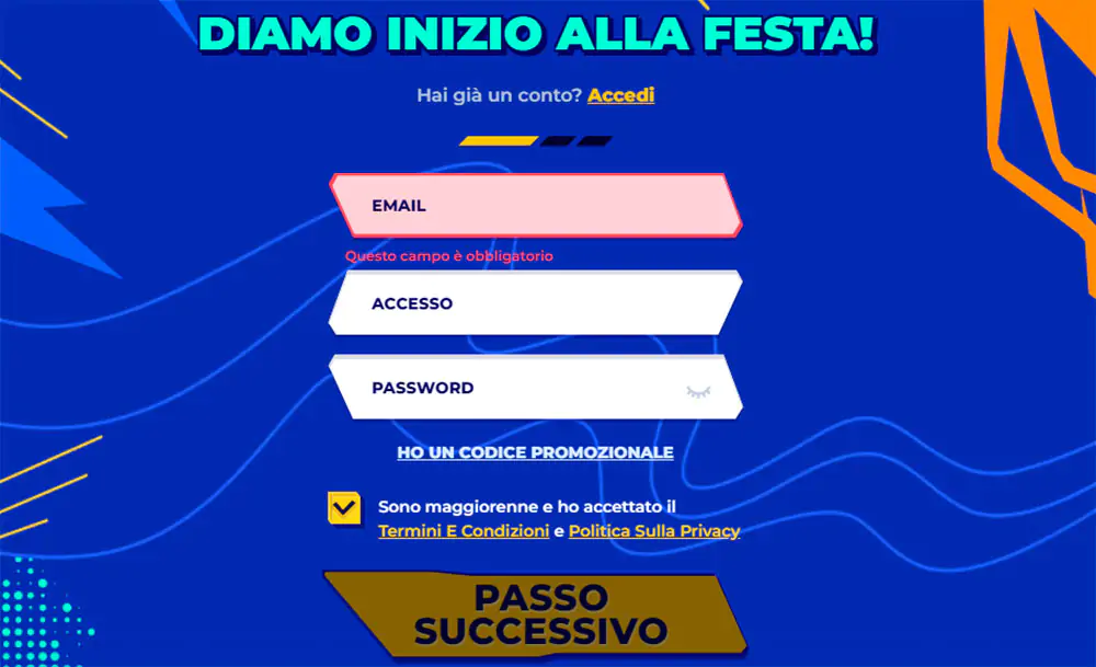 Mr. Pacho Casino Registrazione Registrazione al casinò Mr Pacho