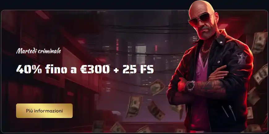 Martedì criminale Gangsta Casino Gangsta Casino Martedì criminale