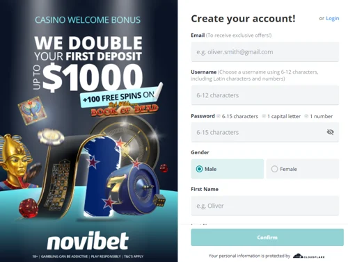 Registrazione Novibet Novibet Registrazione